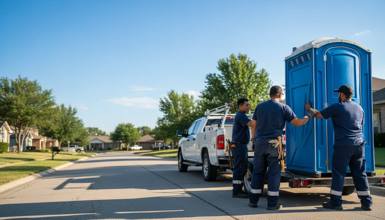 Portable Toilet Rental in Moody, TX near me
